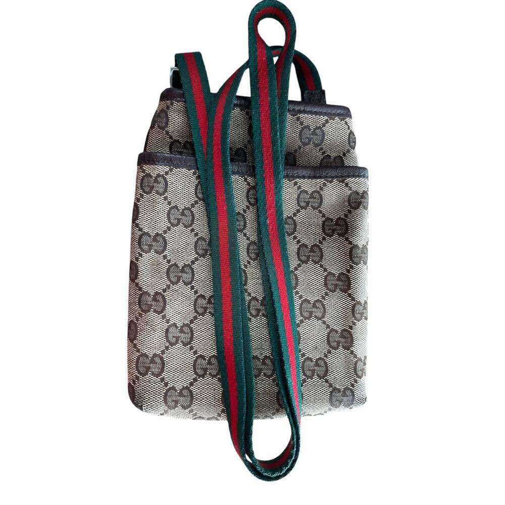 Authentic Vintage Gucci Sherry Crossbody Shoulder bag. Good condition. GG logo. - Picture 6 of 6